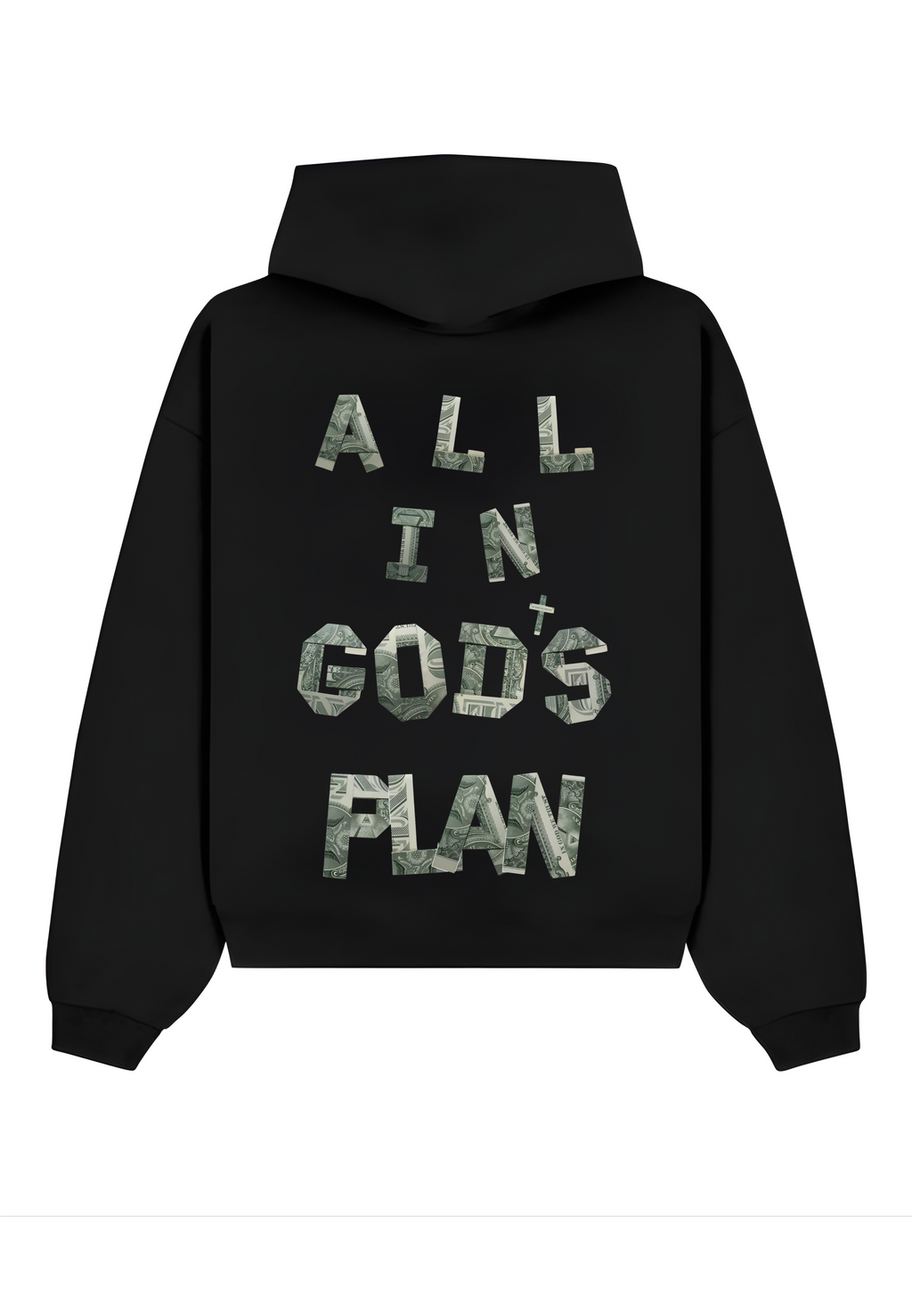 FAITH OVER FEAR OVERSIZED HOODIE