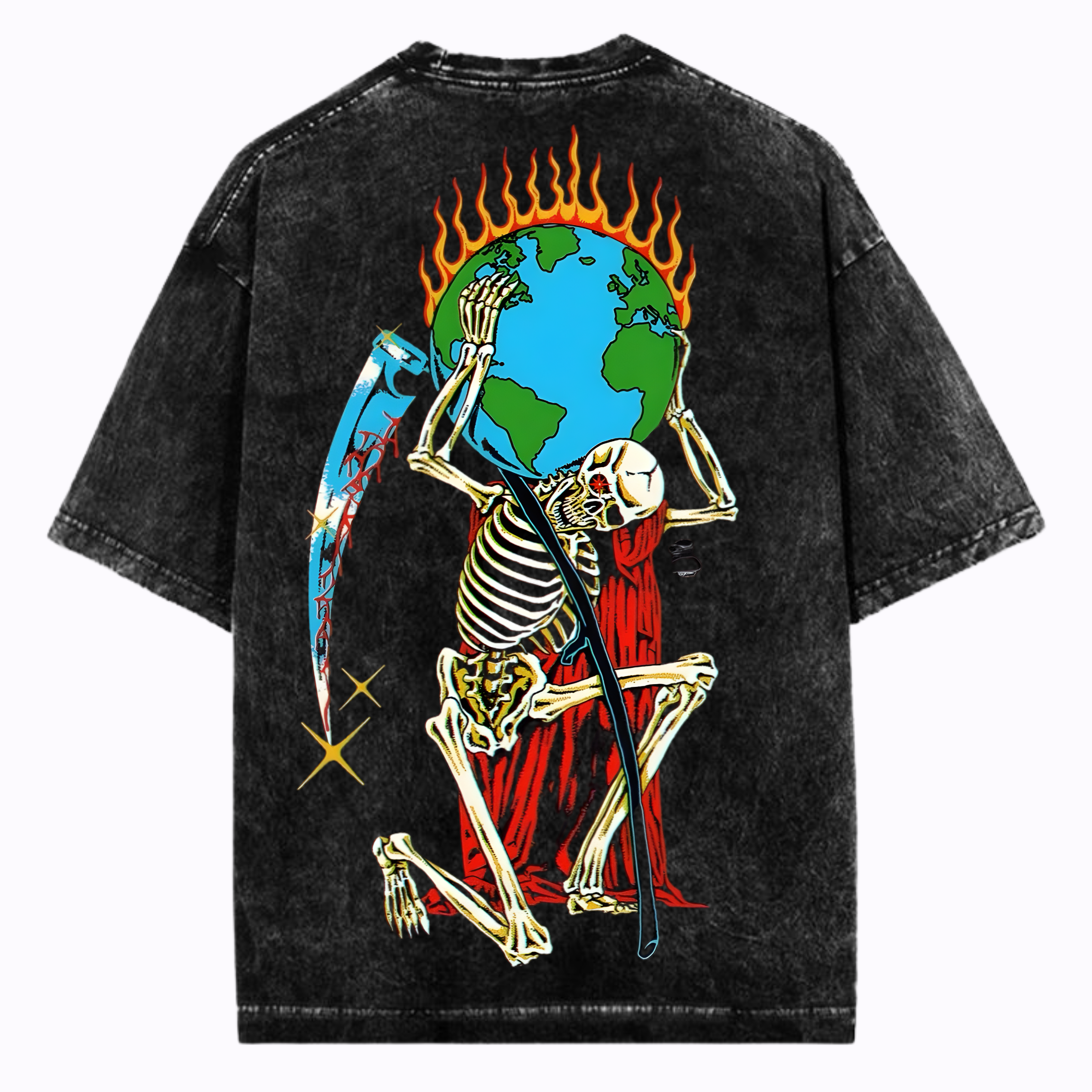 WORLD IN ASHES | ACIDWASH | LOOSE FIT