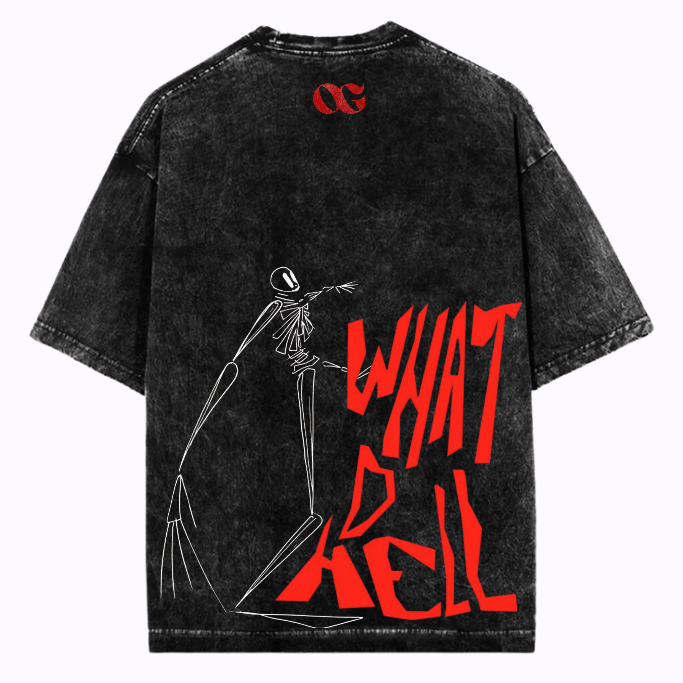 WHAT THE HELL | ACIDWASH | LOOSE FIT