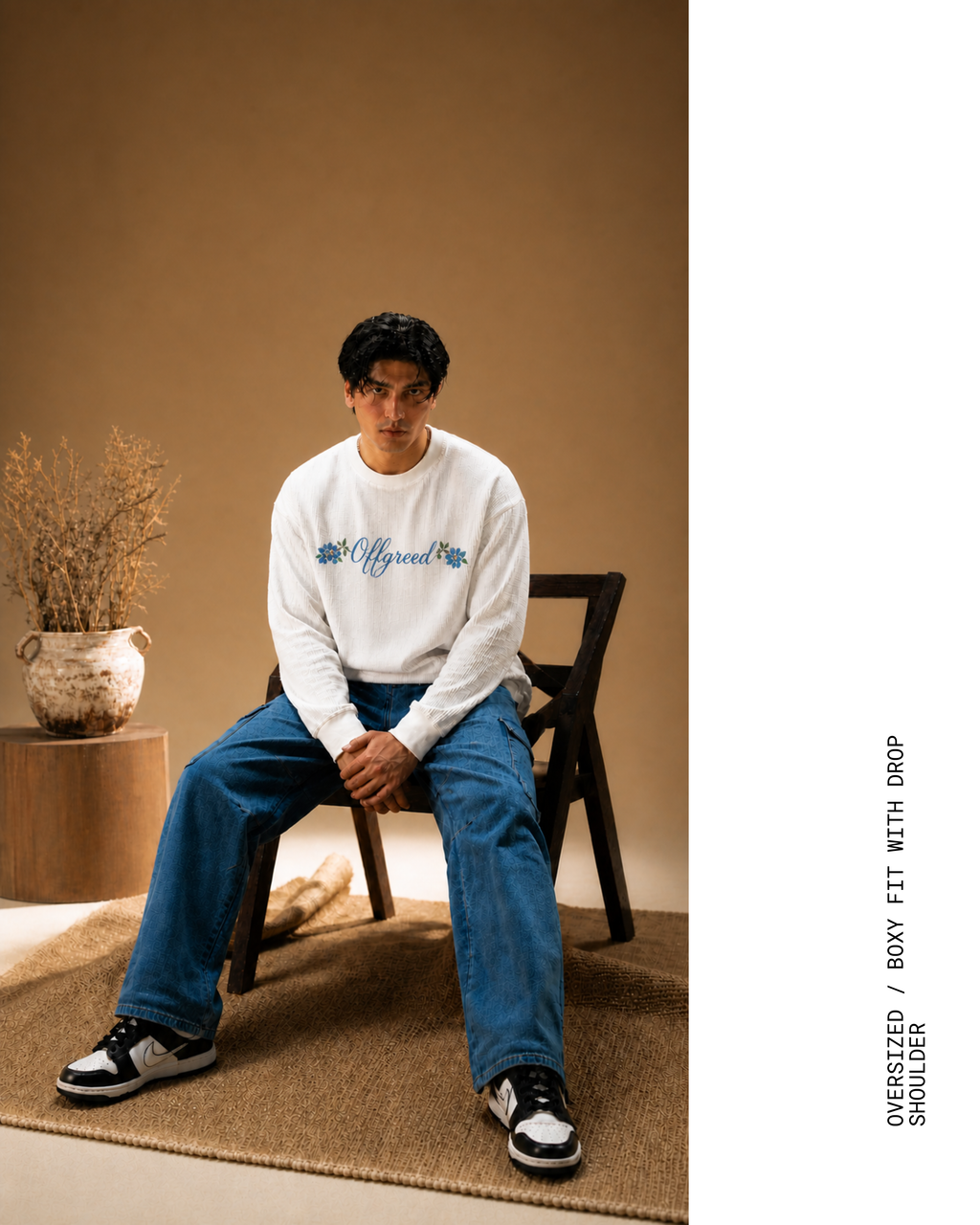 BOTANICAL | WAFFLE KNIT LONG SLEEVE