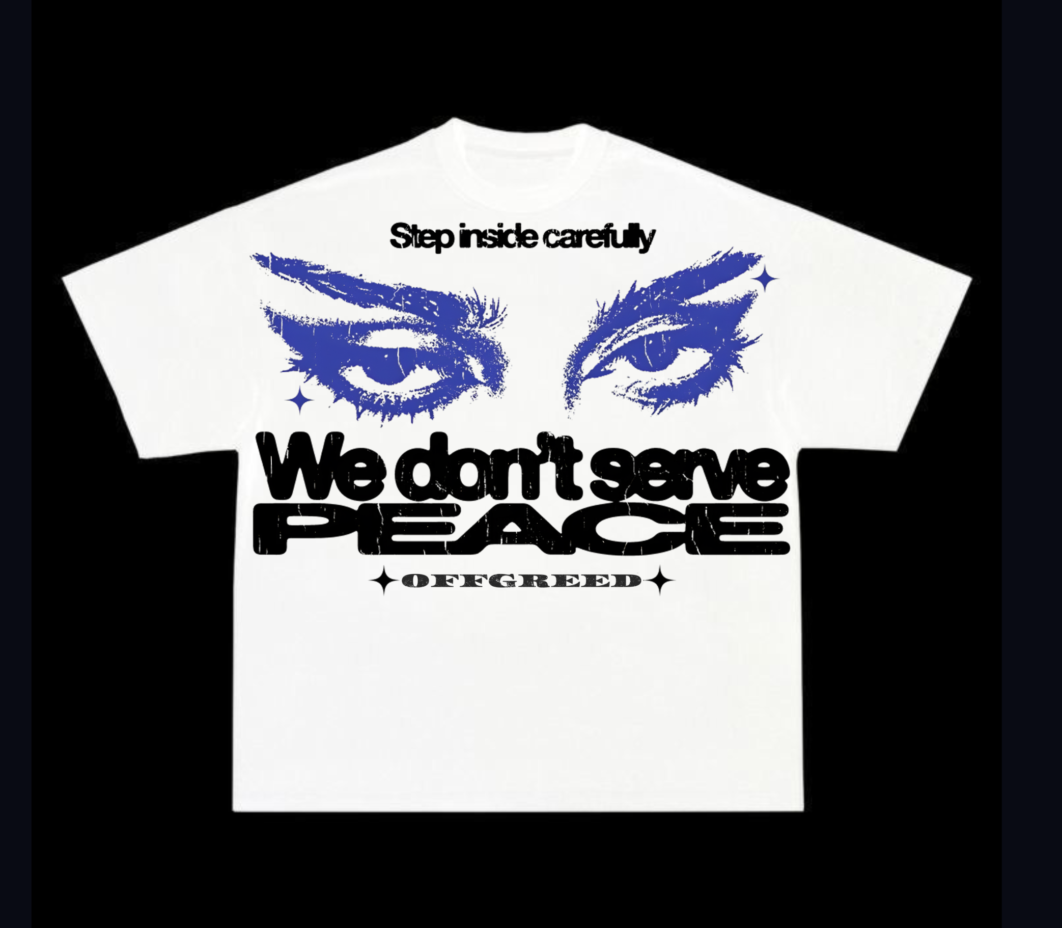 The "Greedy Eyes" Oversized tee