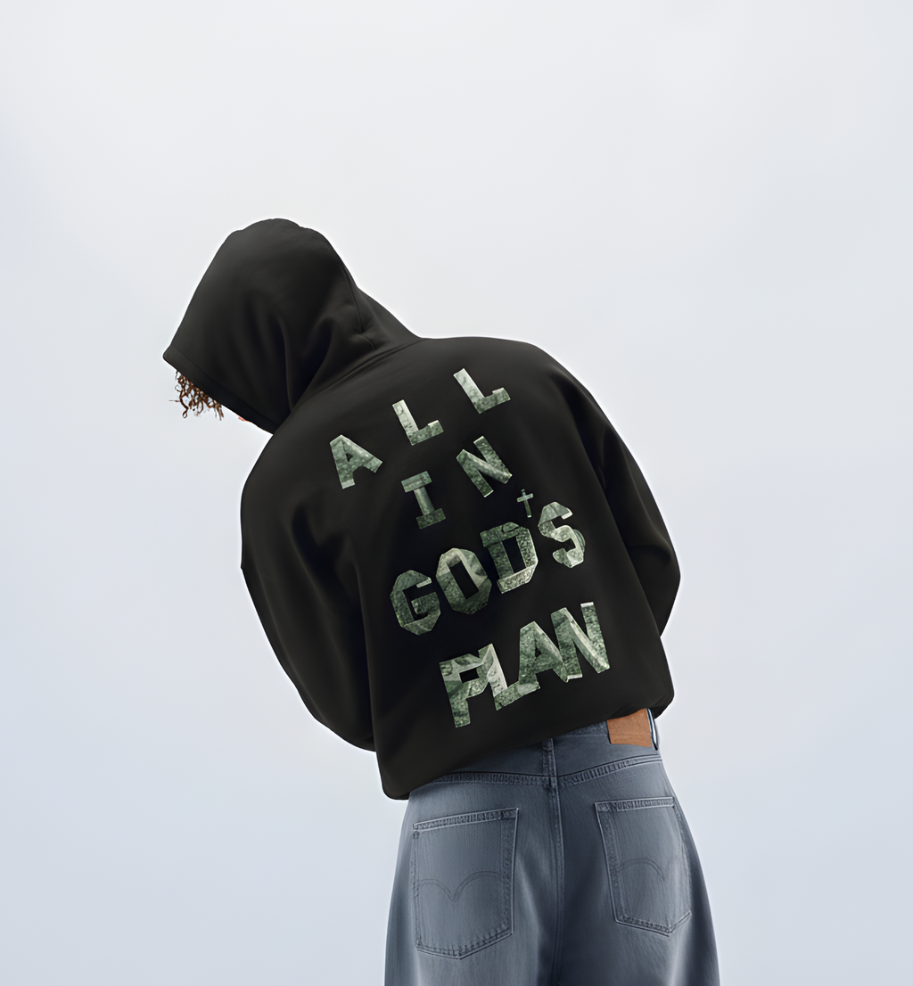 FAITH OVER FEAR OVERSIZED HOODIE