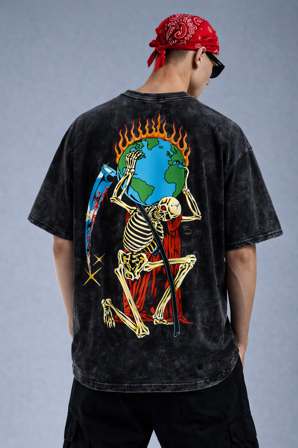 WORLD IN ASHES | ACIDWASH | LOOSE FIT