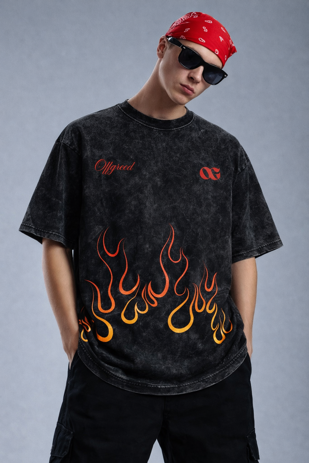 WORLD IN ASHES | ACIDWASH | LOOSE FIT