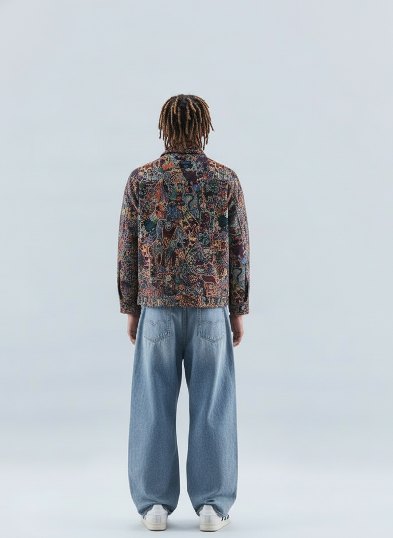 Heritage hustle jaquard jacket