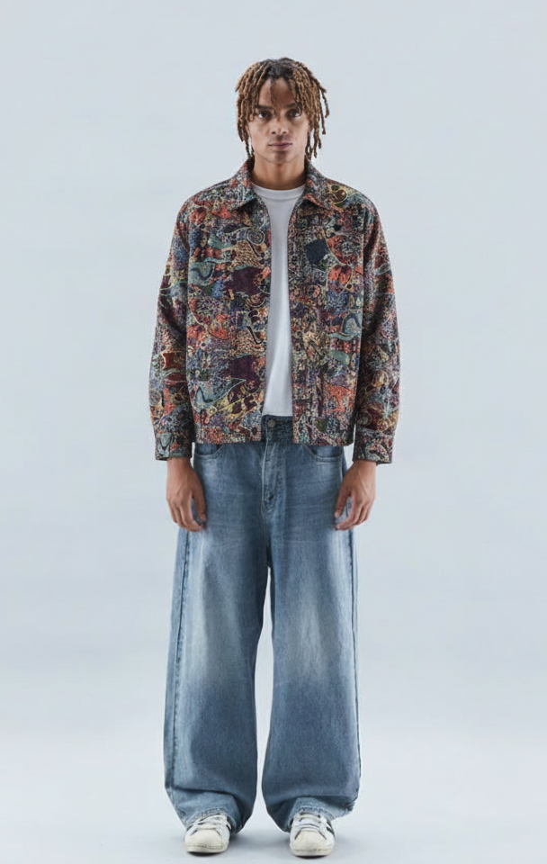 Heritage hustle jaquard jacket