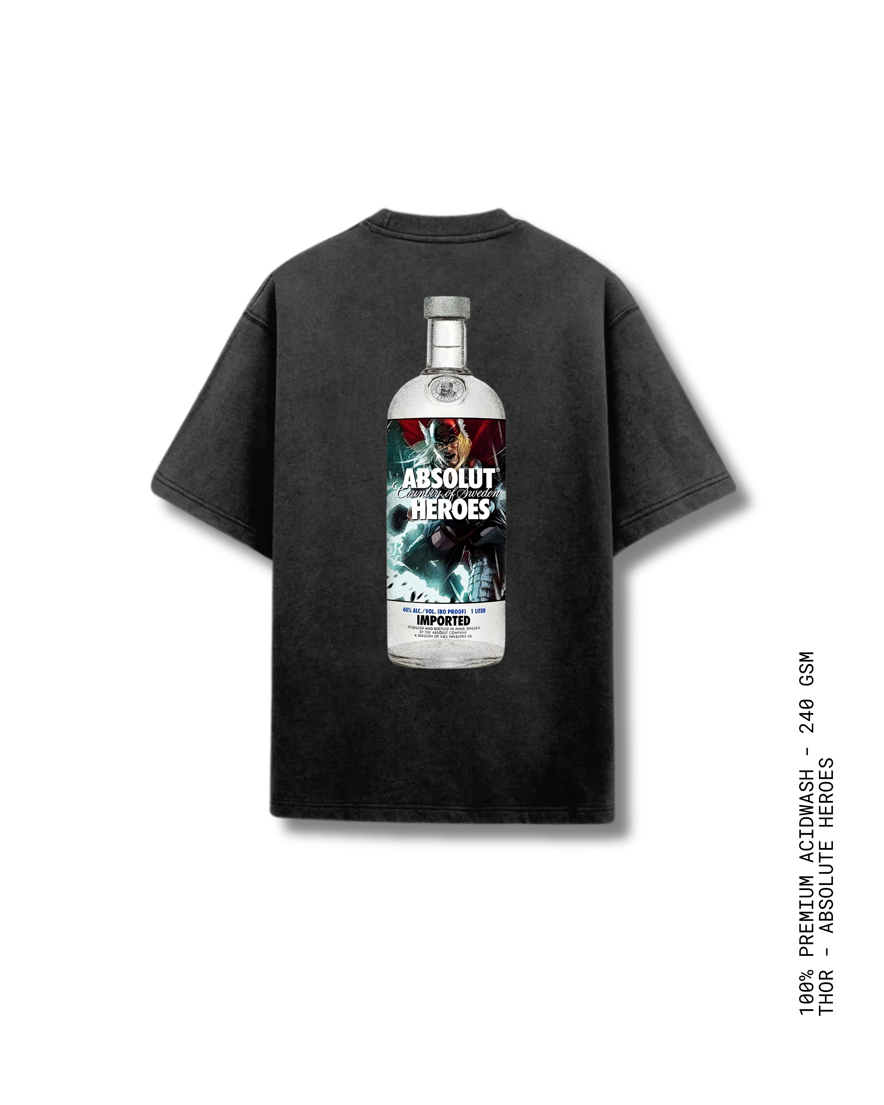 CAPTAIN AMERICA - ABSOLUTE HEROES | ACIDWASH | LOOSEFIT